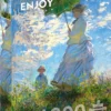 Puzzle 1000 el. Kobieta z parasolem, Claude Monet