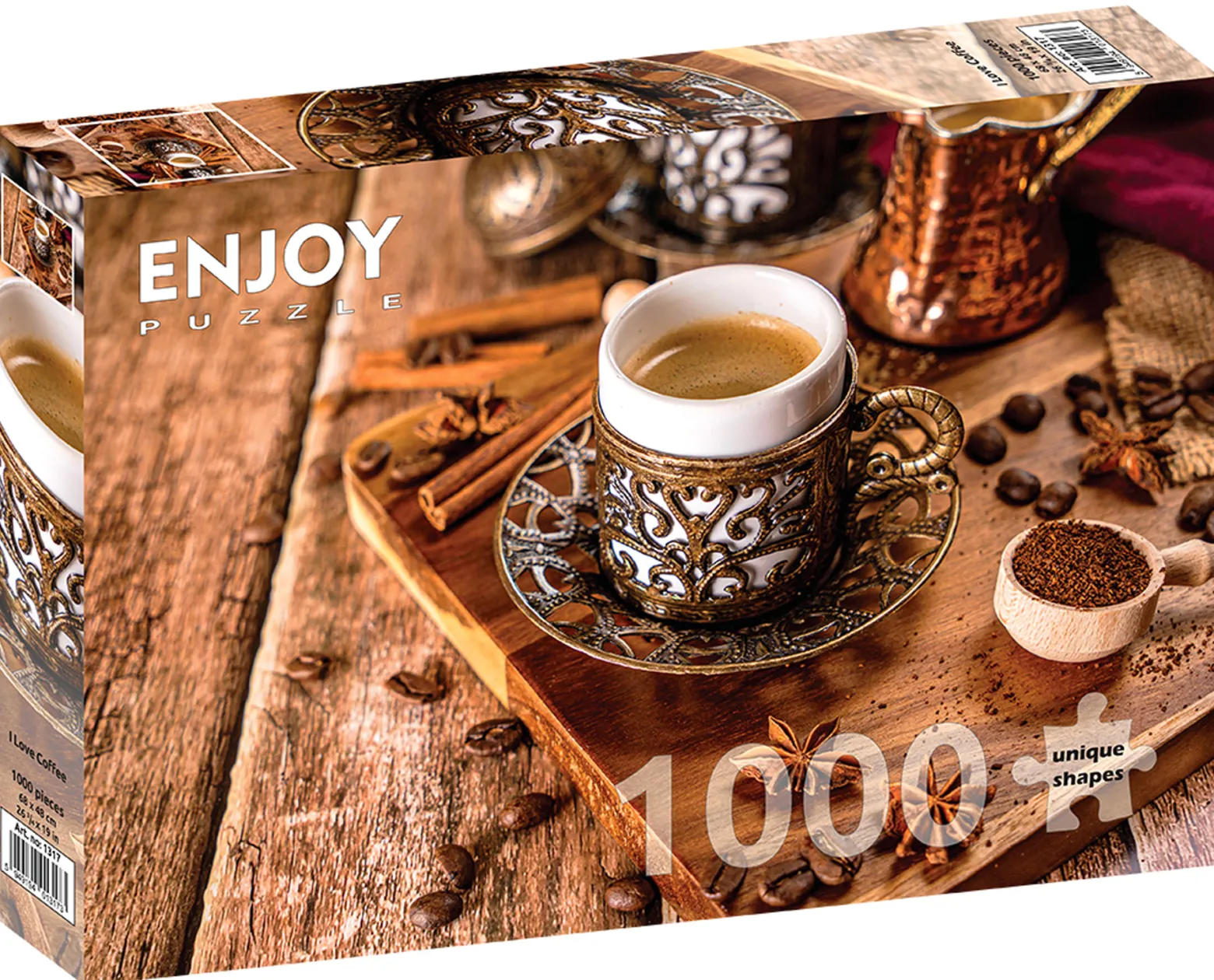 Puzzle 1000 el. Kocham kawę