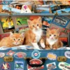 Puzzle 200 el. Kocięta ruszają w podróż