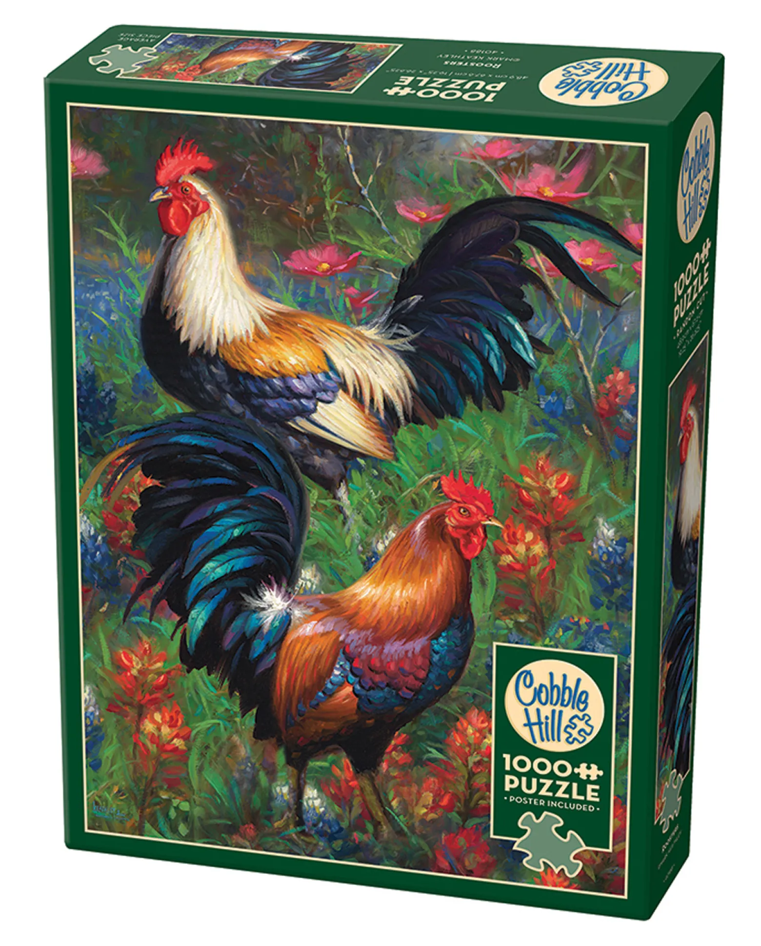 Puzzle 1000 el. Koguty