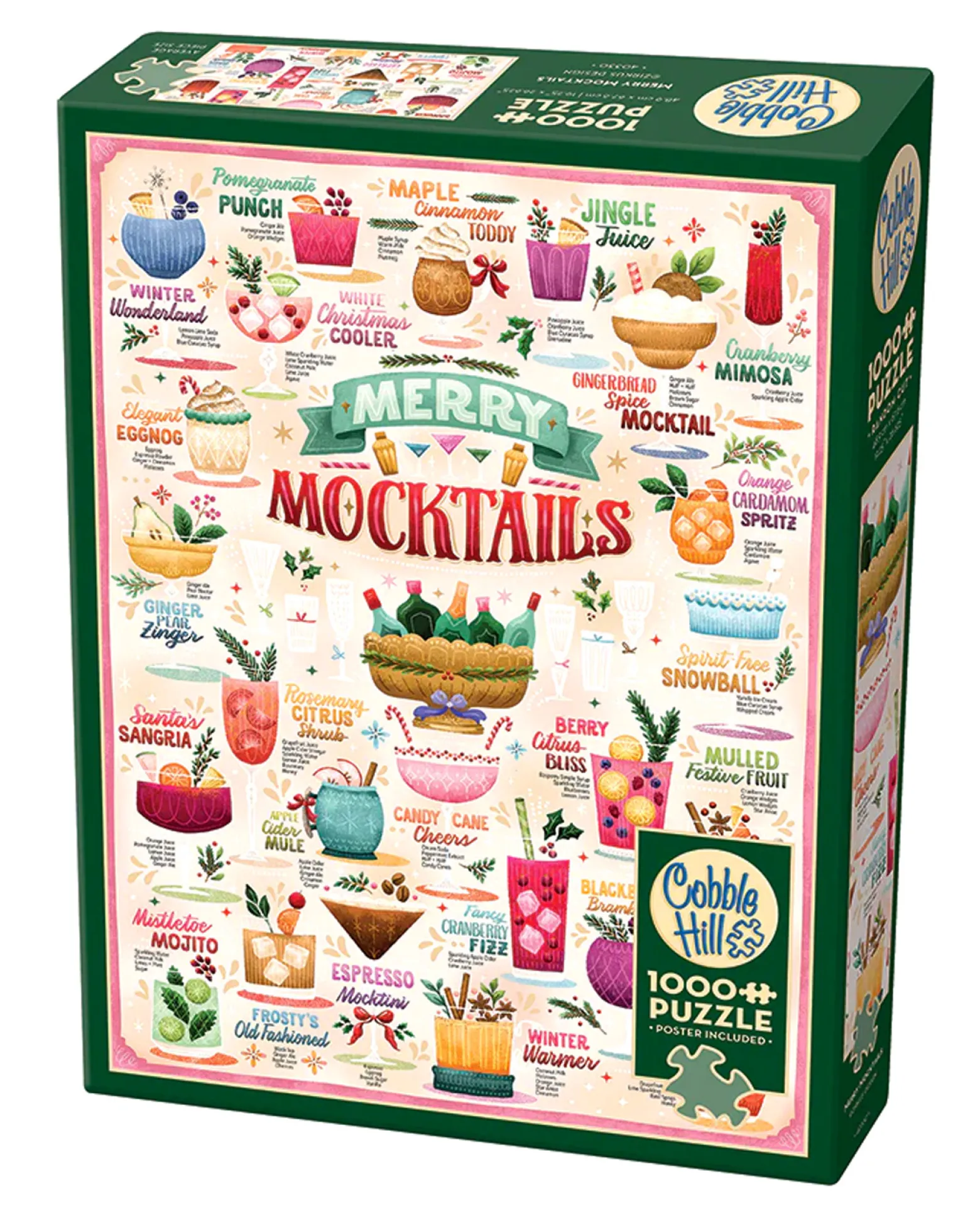 Puzzle 1000 el. Koktajle bezalkoholowe