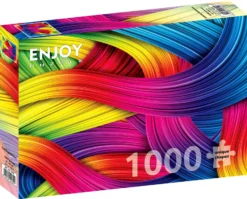 Puzzle 1000 el. Kolorowa dzianina