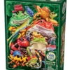 Puzzle 1000 el. Kolorowe żaby