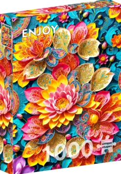Puzzle 1000 el. Kolorowe lilie wodne