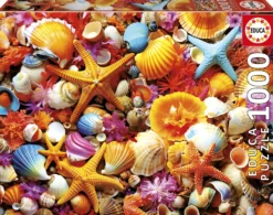 Puzzle 1000 el. Kolorowe muszelki