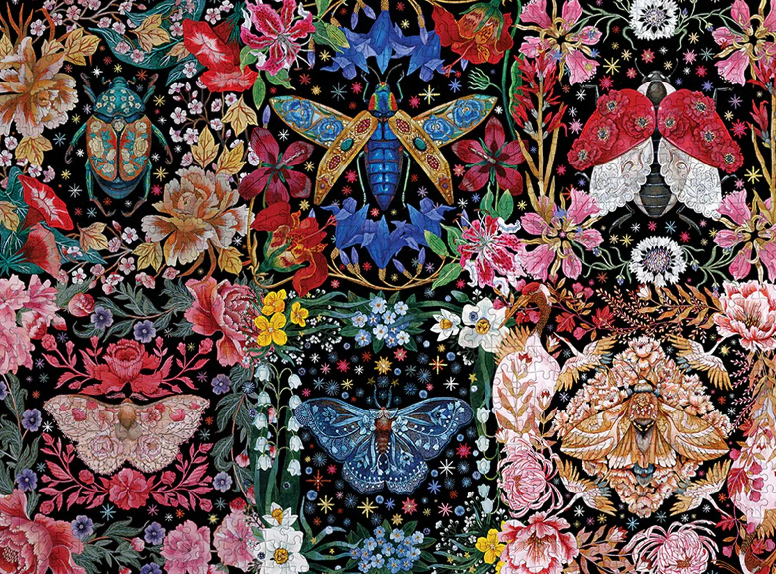 Puzzle 1000 el. Kolorowe owady