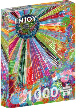 Puzzle 1000 el. Kolorowe słońce