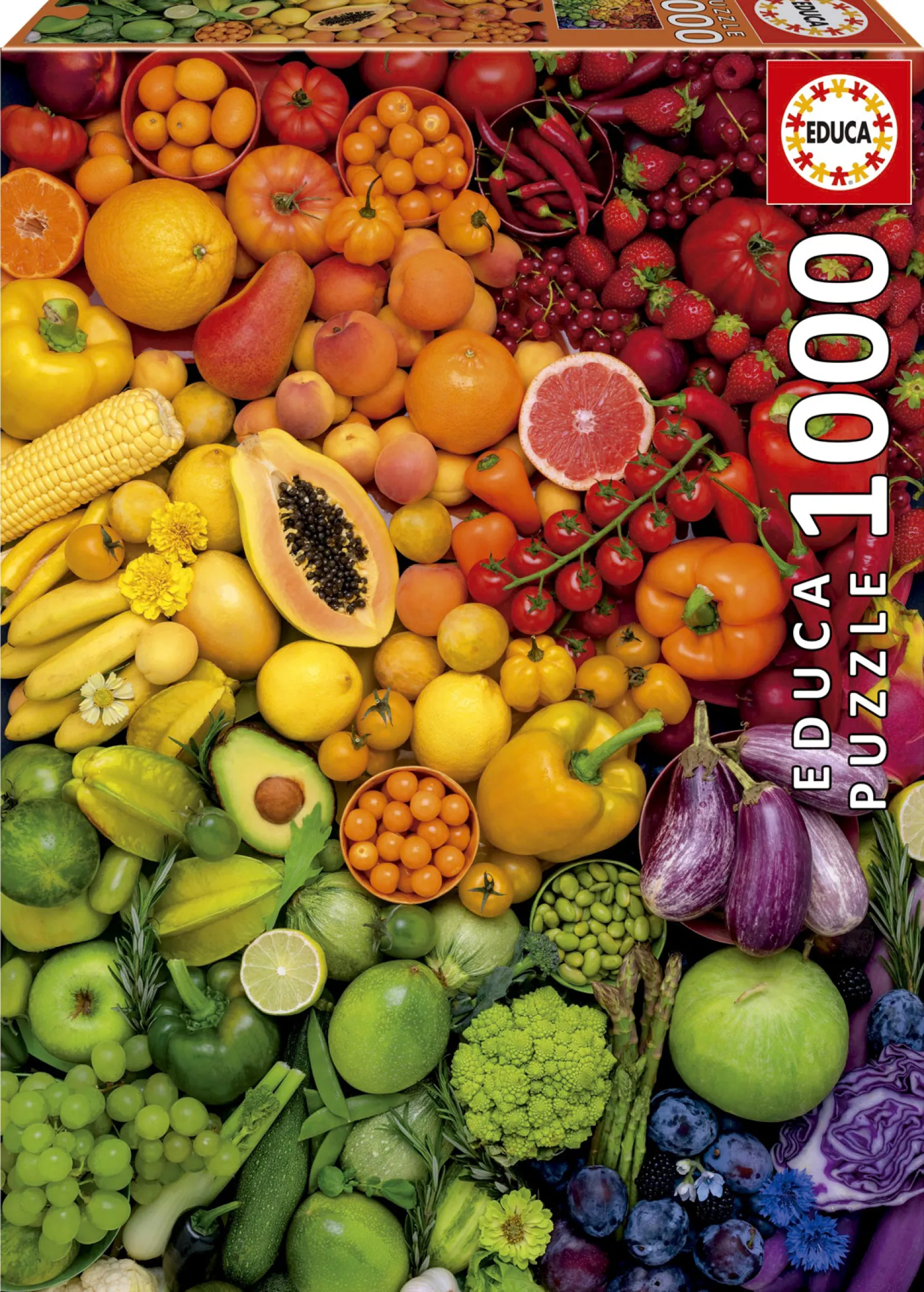 Puzzle 1000 el. Kolorowe witaminy