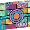 Puzzle 1000 el. Kolorowe wzory 2