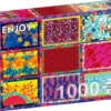 Puzzle 1000 el. Kolorowe wzory 5