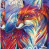 Puzzle 1000 el. Kolorowy lis