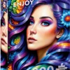 Puzzle 1000 el. Kolorowy portret