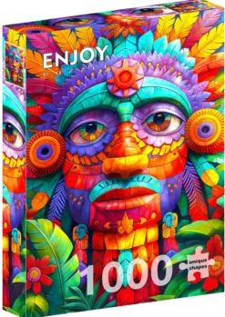 Puzzle 1000 el. Kolorowy totem