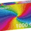 Puzzle 1000 el. Kolorowy witraż