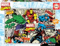 Puzzle 1000 el. Komiksy Marvela