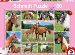 Puzzle 150 el. Konie