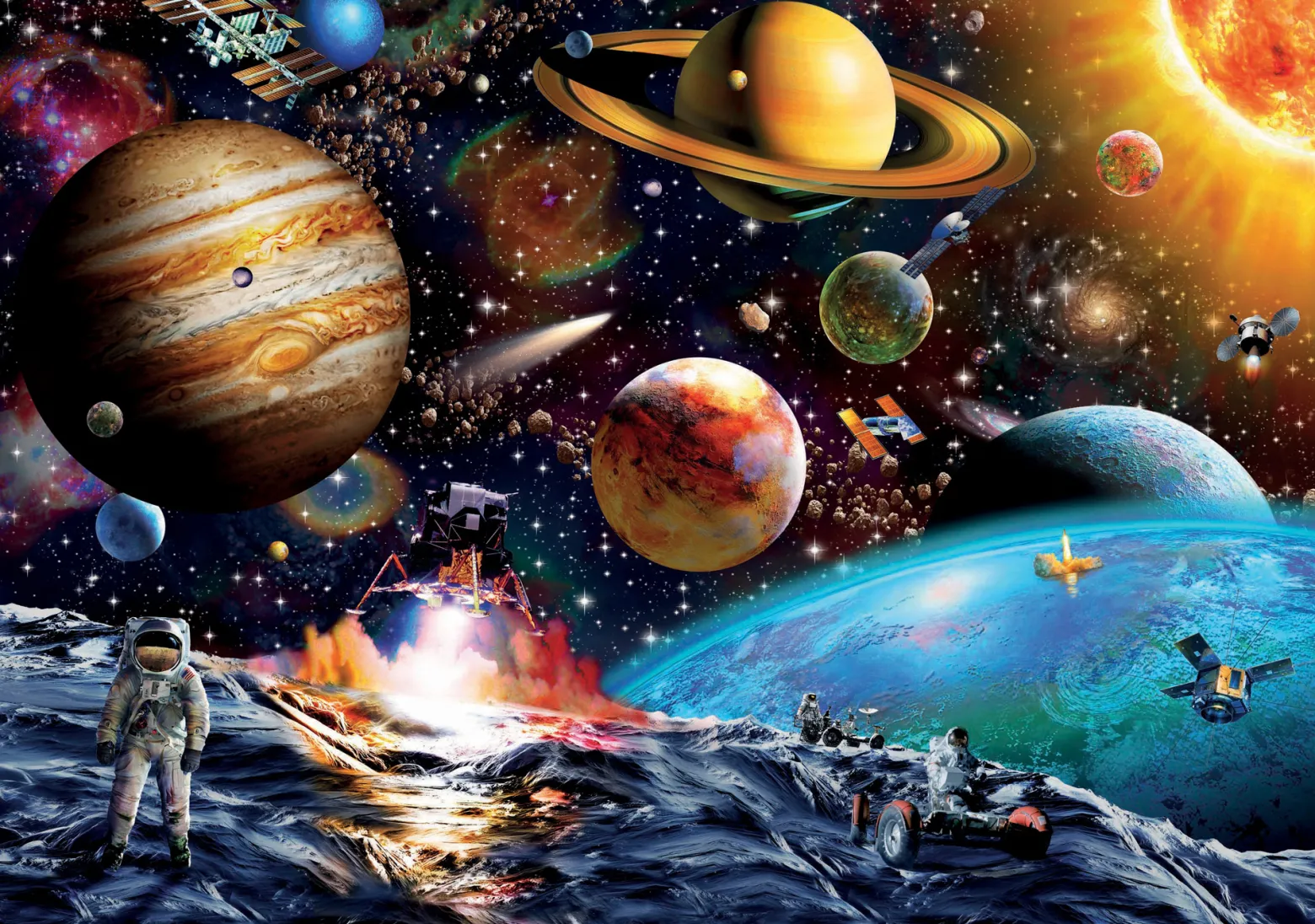 Puzzle 1000 el. Kosmos