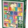 Puzzle 1000 el. Koty i książki