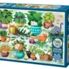 Puzzle 500 el. Koty kontra rośliny
