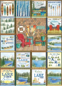 Puzzle 1000 el. Kraina Wielkich Jezior