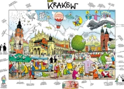 Puzzle 1000 el. Kraków