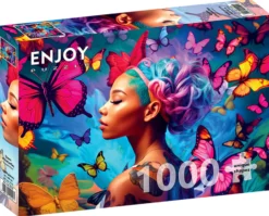 Puzzle 1000 el. Królowa motyli