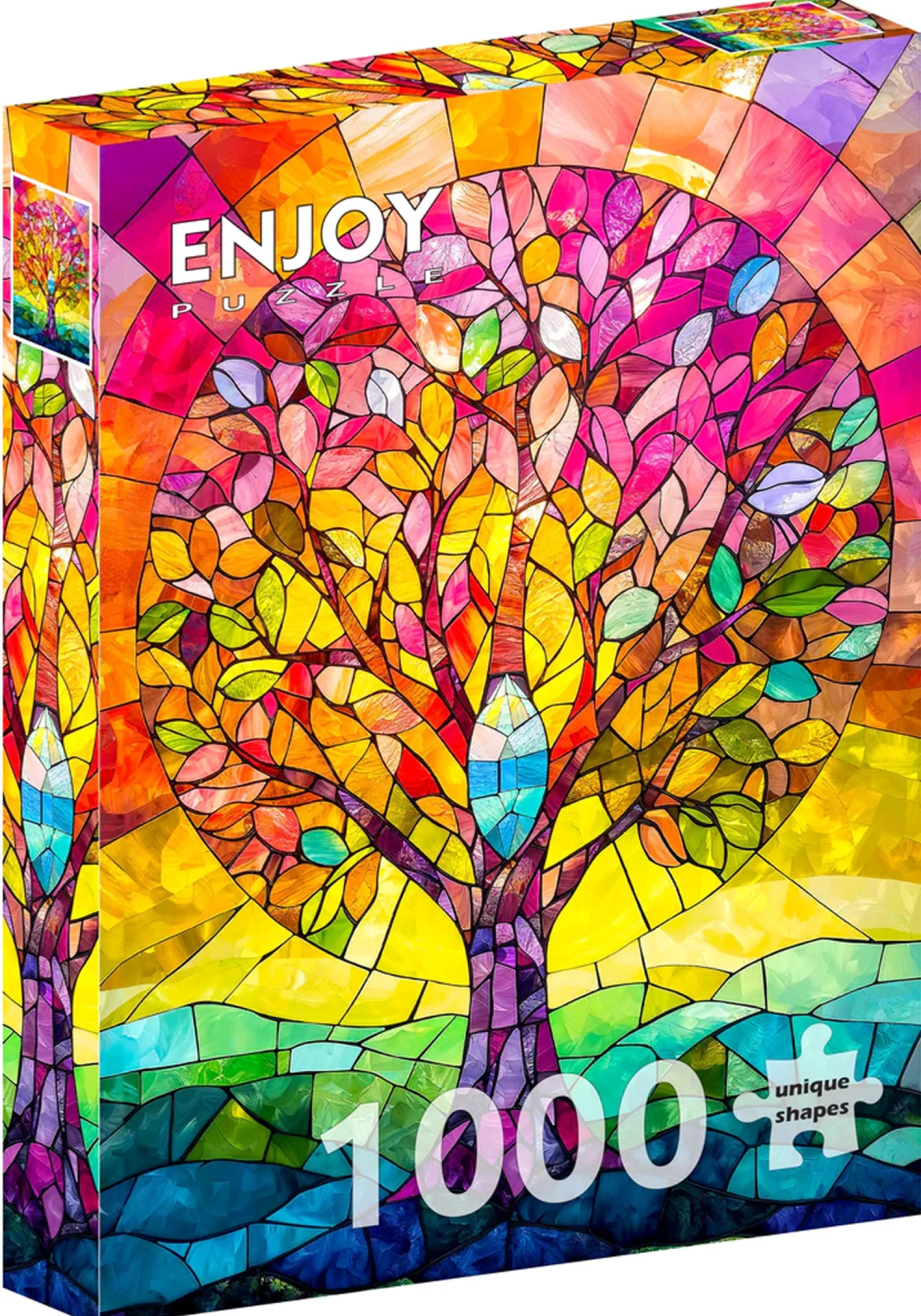 Puzzle 1000 el. Kryształowe drzewo