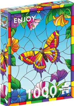 Puzzle 1000 el. Kryształowy motyl