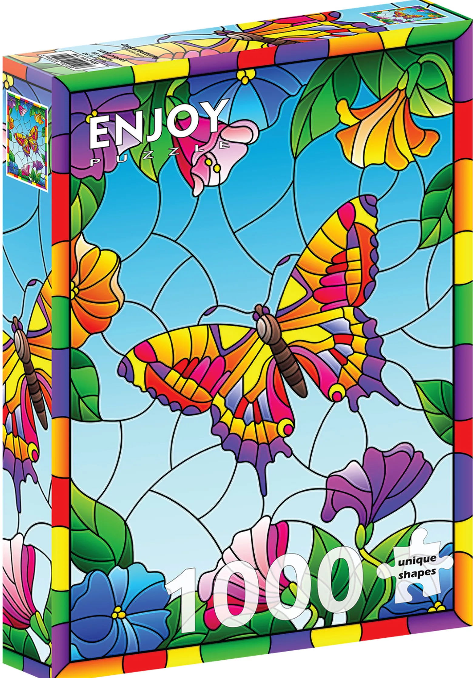 Puzzle 1000 el. Kryształowy motyl