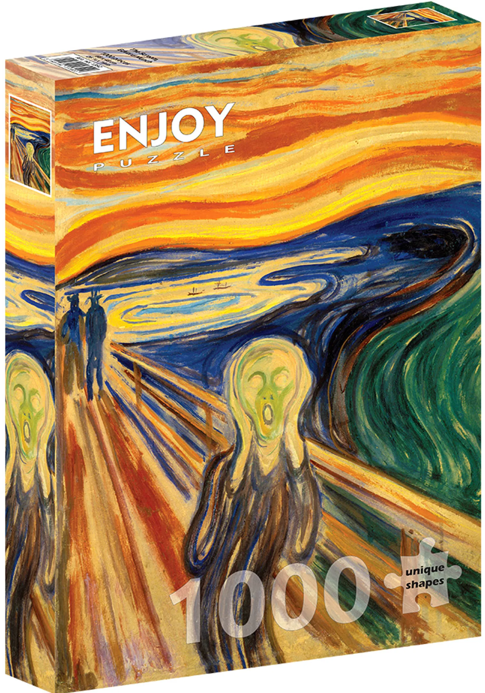 Puzzle 1000 el. Krzyk, Edvard Munch
