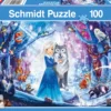 Puzzle 100 el. Księżniczka w zimowym lesie