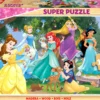 Puzzle 100 el. Księżniczki z bajek Disneya (drewniane)