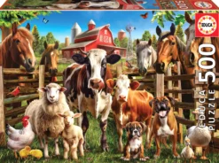 Puzzle 500 el. Kumple z farmy