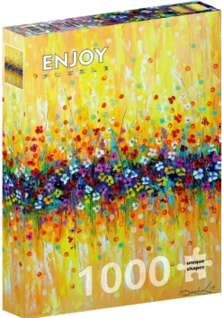 Puzzle 1000 el. Kwiatowa abstrakcja