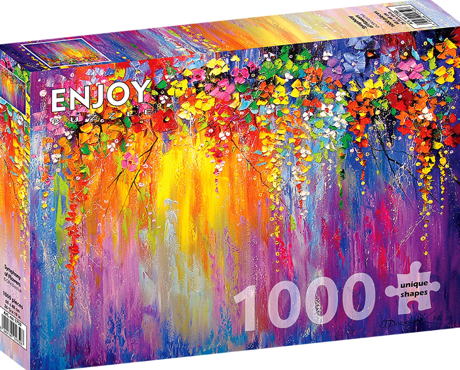 Puzzle 1000 el. Kwiatowa symfonia