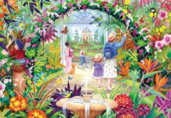 Puzzle 500 el. Kwiaty botaniczne