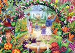 Puzzle 1000 el. Kwiaty botaniczne