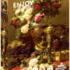 Puzzle 1000 el. Kwiaty i owoce, Jean-Baptiste Robie