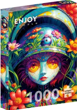 Puzzle 1000 el. Kwiecista wojowniczka
