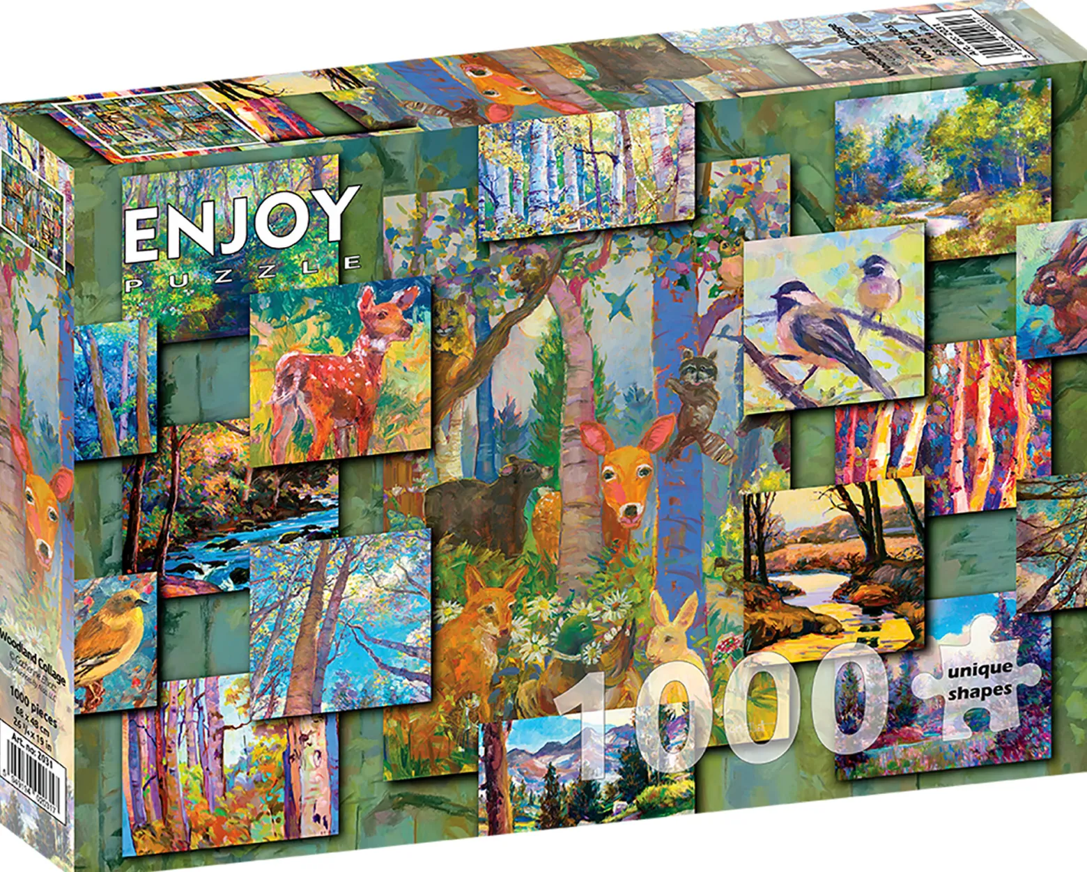 Puzzle 1000 el. Las