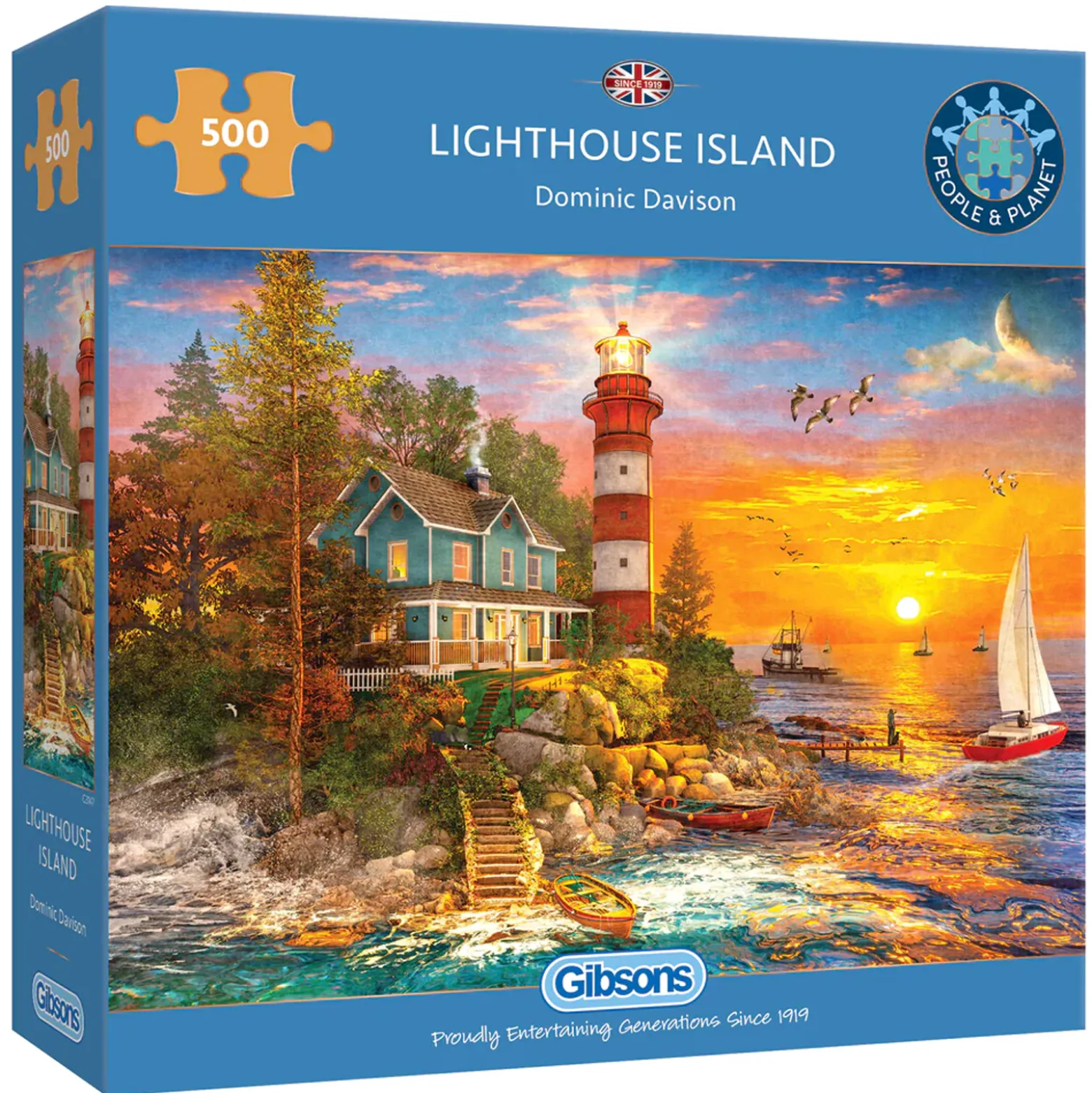Puzzle 500 el. Latarnia morska