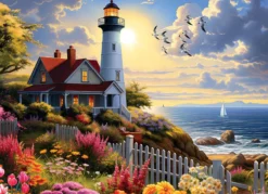 Puzzle 500 el. Latarnia morska