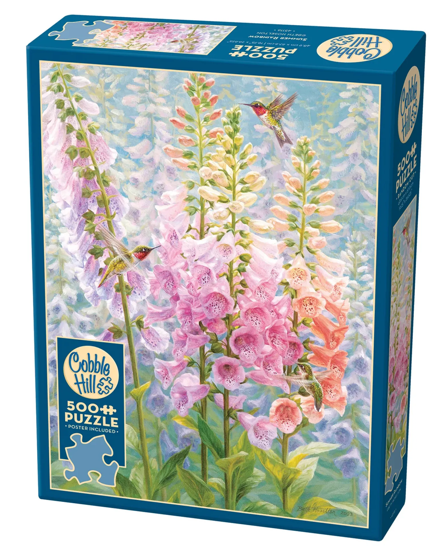 Puzzle 500 el. Letnia tęcza