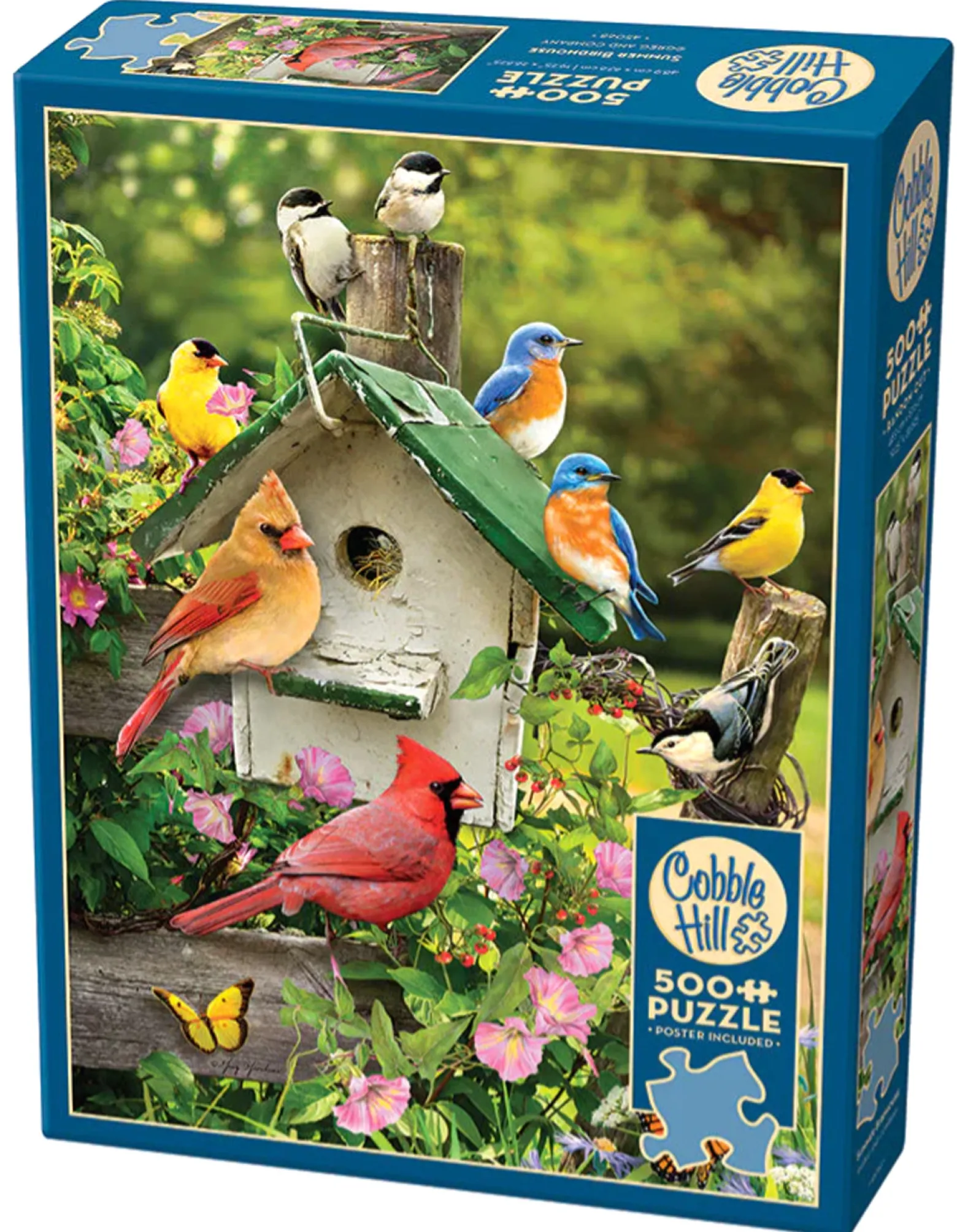 Puzzle 500 el. Letni domek dla ptaków