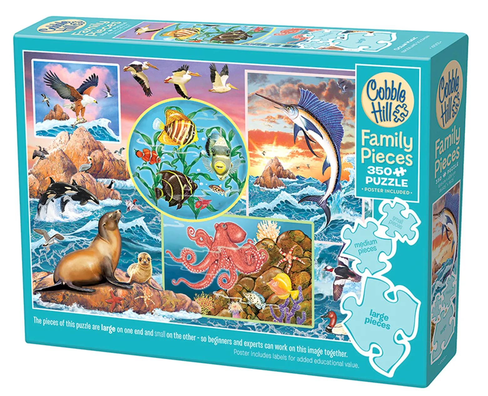 Puzzle 350 el. Magiczny ocean