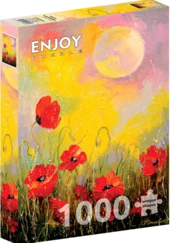 Puzzle 1000 el. Maki w świetle księżyca