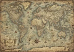 Puzzle 3000 el. Mapa świata