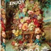 Puzzle 1000 el. Martwa natura z modraszką, Hans Zatzka