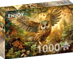 Puzzle 1000 el. Mądra sowa