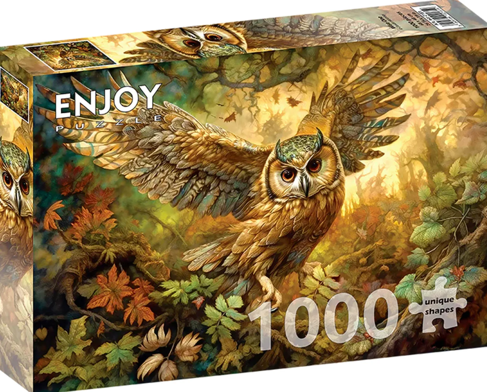 Puzzle 1000 el. Mądra sowa